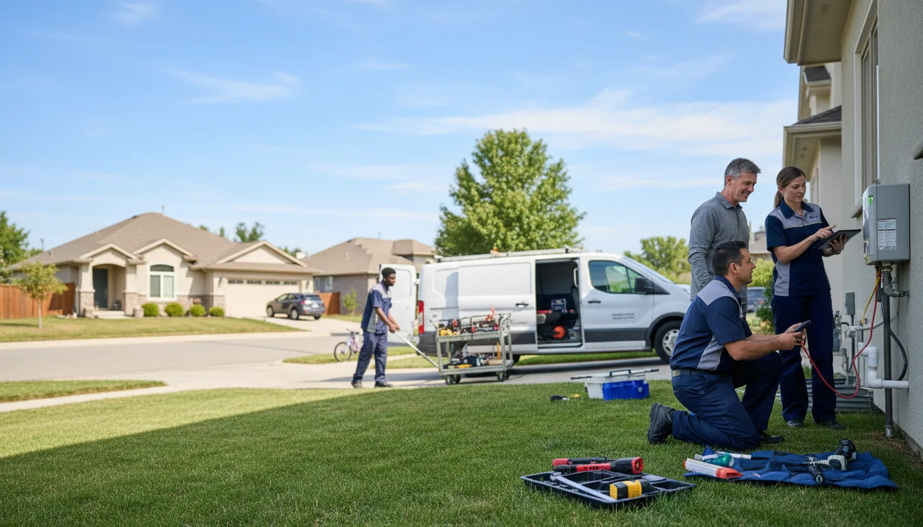 Tankless water heater service in Gunnison, MS